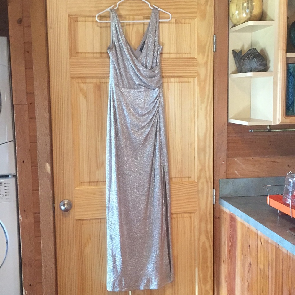 Shimmery gown